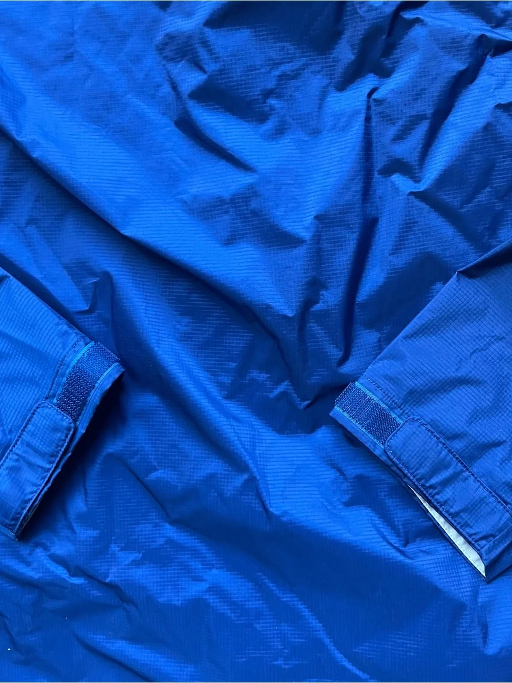 Patagonia torrentshell H2nO blue hooded rain jacket coat outdoor large *read